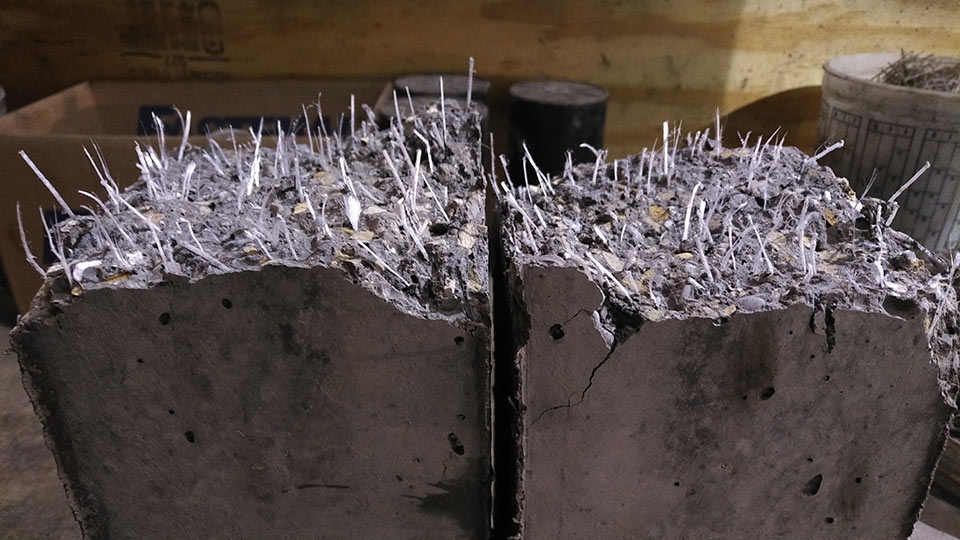 Microfiber Concrete Reinforcement