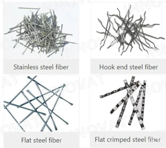 High strength concrete steel fiber