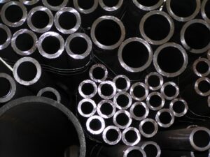 what is black steel pipe